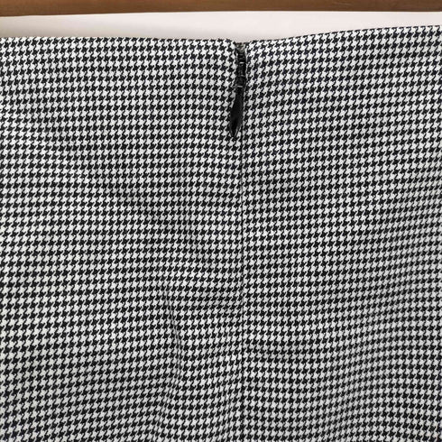 バレンシアガ BALENCIAGA 千鳥格子アシンメトリー変形スカート レディース JPN:36