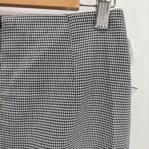 バレンシアガ BALENCIAGA 千鳥格子アシンメトリー変形スカート レディース JPN:36