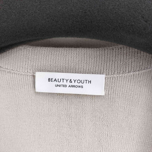 ビューティーアンドユースユナイテッドアローズ BEAUTY & YOUTH UNITED ARROWS コットンポリエステルショートニットカーディガン -ウォッシャブル- о レディース FREE