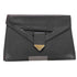 イヴサンローラン Yves Saint Laurent LOGO LEATHER CLUTCH BAG メンズ