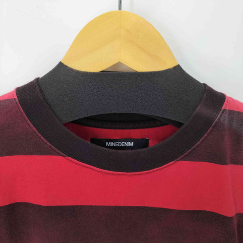 マインデニム MINEDENIM Hazy Bold Border シャツ メンズ JPN:XL