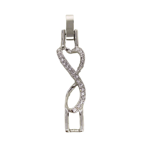 スワロフスキー SWAROVSKI スワロフスキー ツイストデザインペンダントトップ メンズ