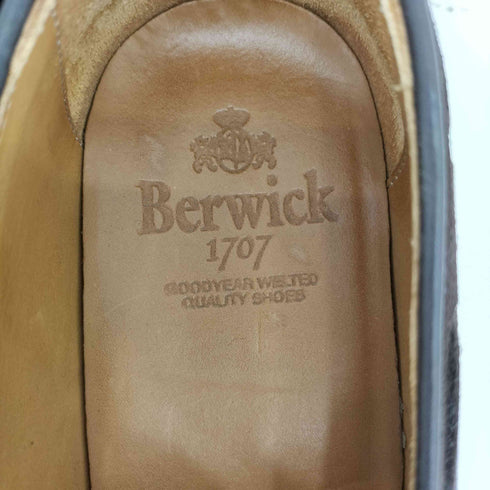 バーウィック Berwick スエードタッセル ローファー メンズ 6 1/2