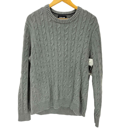 ランズエンド LANDS END DRIFTER コットン ケーブル ニット セーター メンズ import:XL