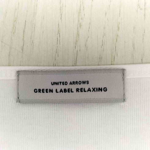 ユナイテッドアローズグリーンレーベルリラクシング UNITED ARROWS green label relaxing ベーシック フライス クルーネック プルオーバー カットソー レディース FREE