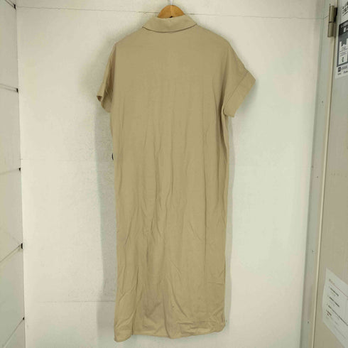 ザリラクス THE RERACS FRONT TUCK BUTTON DOWN POLO DRESS レディース 36