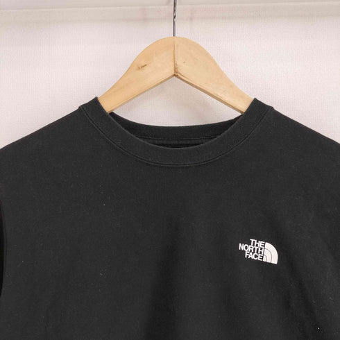 ザノースフェイス THE NORTH FACE バック スクエアロゴ テ L/S Tシャツ レディース import:M