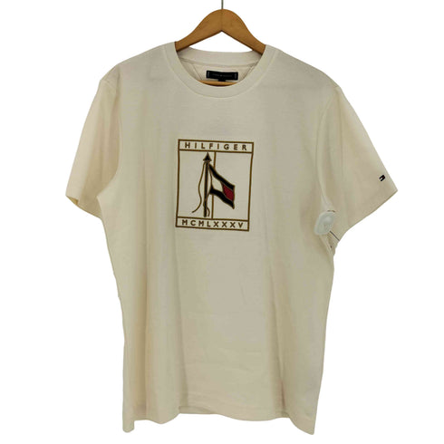 トミーヒルフィガー TOMMY HILFIGER INTERLOCK PIQUE ICON TEE インターロックピケアイコンTシャツ メンズ import:L