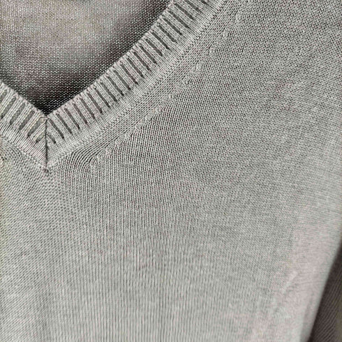 ジョスエーバンク Jos A Bank 00S Pima Cotton ピマコットン Vネック コットン ニット セーター メンズ import:L