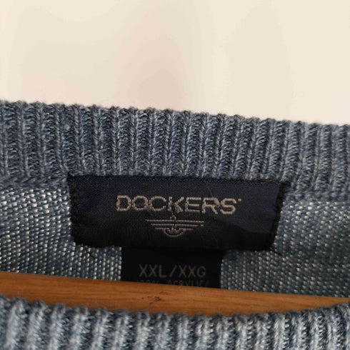 ドッカーズ DOCKERS ライン ボーダー アクリル ニット セーター ビッグサイズ メンズ import:XXL