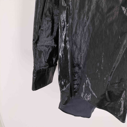 ジョンローレンスサリバン JOHN LAWRENCE SULLIVAN Coated Cotton Regular Collar Shirt メンズ JPN:46