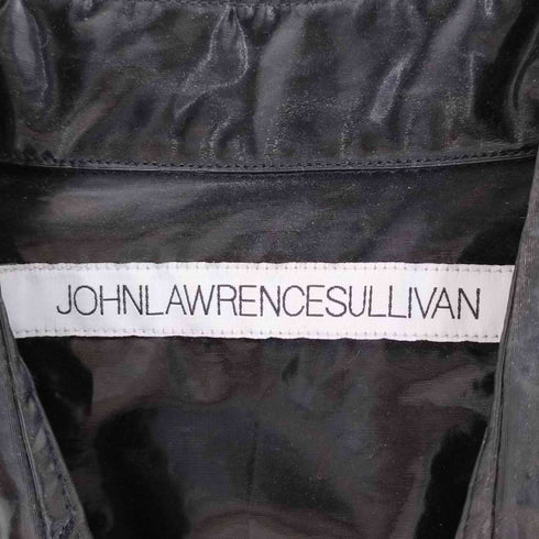 ジョンローレンスサリバン JOHN LAWRENCE SULLIVAN Coated Cotton Regular Collar Shirt メンズ JPN:46
