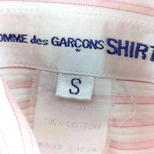 コムデギャルソンシャツ COMME des GARCONS SHIRT ストライプ L/S シャツ メンズ JPN:S