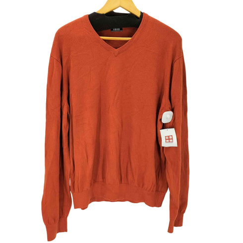 アイゾッド IZOD コットン アクリル ナイロン ウール ミックスファブリック Vネック ニット セーター ビッグサイズ メンズ import:XXL