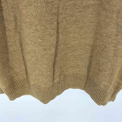 ジョスエーバンク Jos A Bank 00S LAMBS WOOL ラムウール ナイロン 花柄 ハーフジップ ニット セーター メンズ import:L