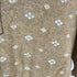ジョスエーバンク Jos A Bank 00S LAMBS WOOL ラムウール ナイロン 花柄 ハーフジップ ニット セーター メンズ import:L