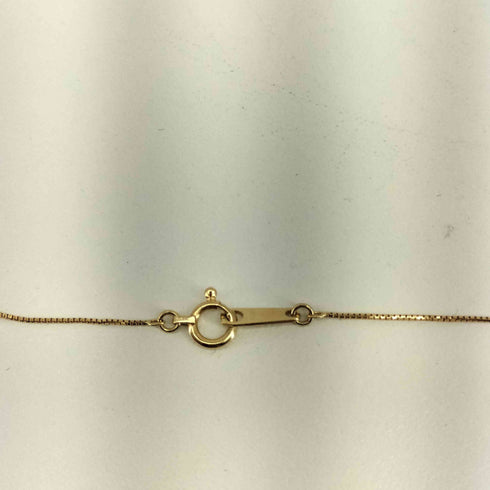 Lilas 10mmオーバルニュアンスモチーネックレス K10 レディース