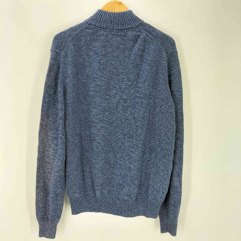 アイゾッド IZOD メランジ コットン ハーフジップ ニット セーター メンズ import:L