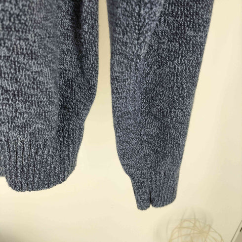 アイゾッド IZOD メランジ コットン ハーフジップ ニット セーター メンズ import:L
