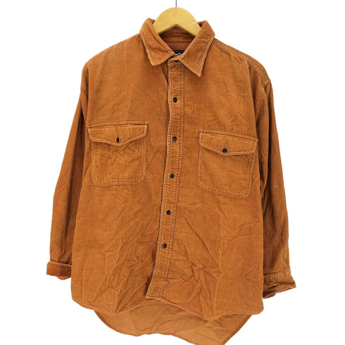 mootren フラップポケット L/S コーデュロイ シャツ メンズ import:L