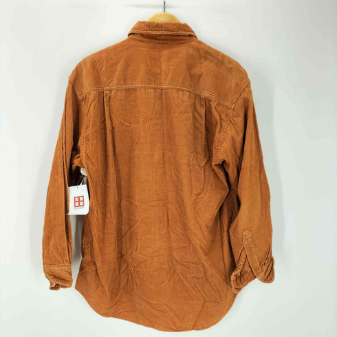 mootren フラップポケット L/S コーデュロイ シャツ メンズ import:L