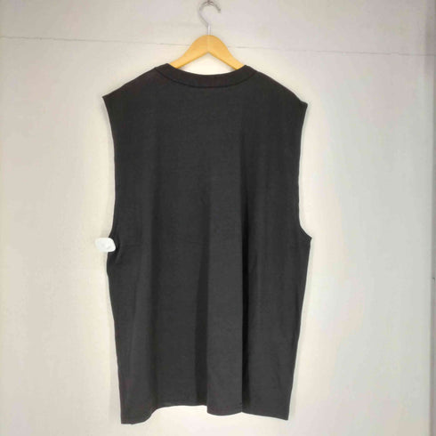 ラッセルアスレチック RUSSELL ATHLETIC 裾ロゴ刺繍タンクトップ メンズ XL