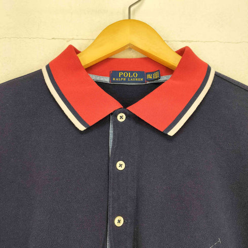 ポロラルフローレン POLO RALPH LAUREN 星条旗デザインポロシャツ メンズ 2XL