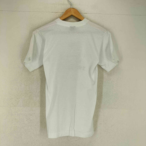 スクリーンスターズ SCREEN STARS 90s USA製 袖裾シングル フロントプリントクルーネックTシャツ メンズ S