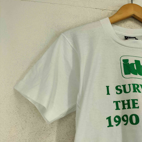 スクリーンスターズ SCREEN STARS 90s USA製 袖裾シングル フロントプリントクルーネックTシャツ メンズ S