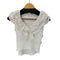 NOTJUSTHIM レース ノースリーブブラウス レディース import:S