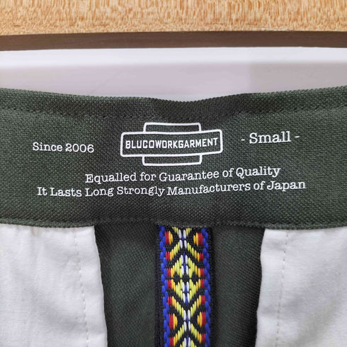 ブルコ BLUCO STA-PREST WORK PANTS メンズ JPN:S