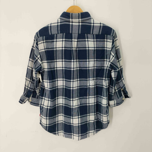 ステューシー Stussy 00s AUTHENTIC GEAR 七分袖チェックシャツ メンズ JPN:M
