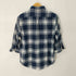 ステューシー Stussy 00s AUTHENTIC GEAR 七分袖チェックシャツ メンズ JPN:M