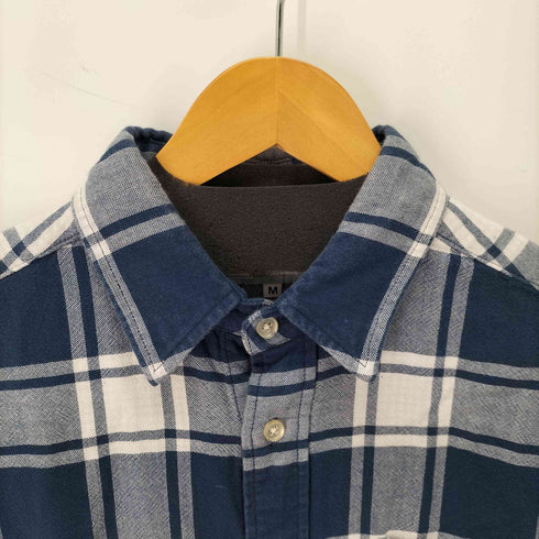 ステューシー Stussy 00s AUTHENTIC GEAR 七分袖チェックシャツ メンズ JPN:M