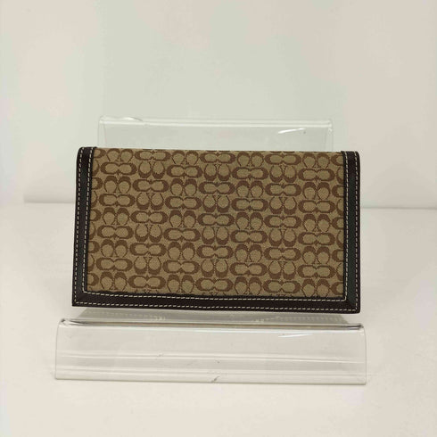 コーチ COACH ミニシグネチャー 手帳カバー レディース
