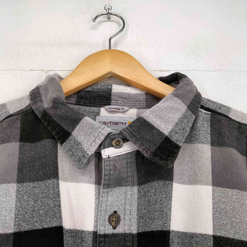 カーハート Carhartt ORIGINAL FIT ロゴ刺繍ネルシャツ メンズ 2XL