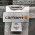 カーハート Carhartt ORIGINAL FIT ロゴ刺繍ネルシャツ メンズ 2XL