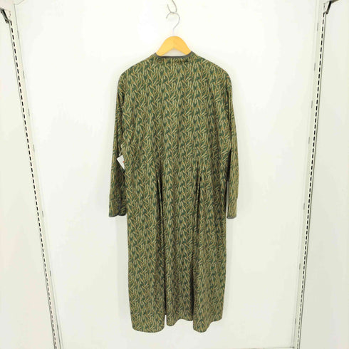 ケレン kelen リーフプリント デザインワンピース レディース import:M