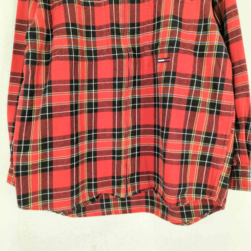 トミージーンズ tommy jeans ジップネルシャツ メンズ L