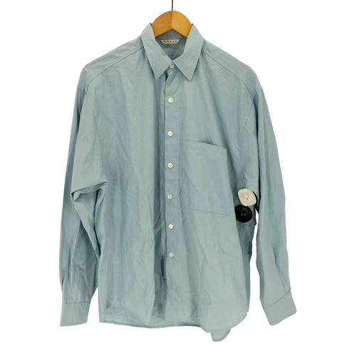オーラリー AURALEE WASHED FINX TWILL BIG SHIRT メンズ JPN:3