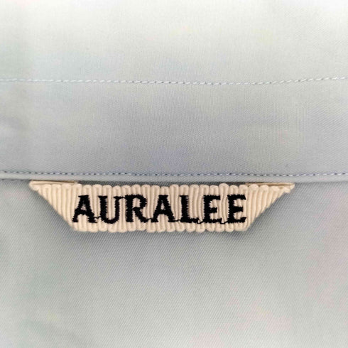 オーラリー AURALEE WASHED FINX TWILL BIG SHIRT メンズ JPN:3