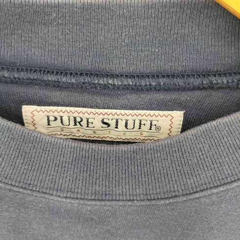 PURE STUFF 90s クルーネックスウェット トレーナー メンズ XL