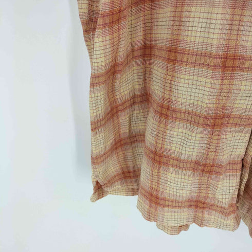 パタゴニア patagonia 00s ORGANIC COTTON オープンカラーオンブレチェックシャツ メンズ import:L