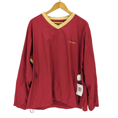 マンシングウェア GRANDSLAM MUNSINGWEAR Vネックナイロンプルオーバー メンズ import:XL