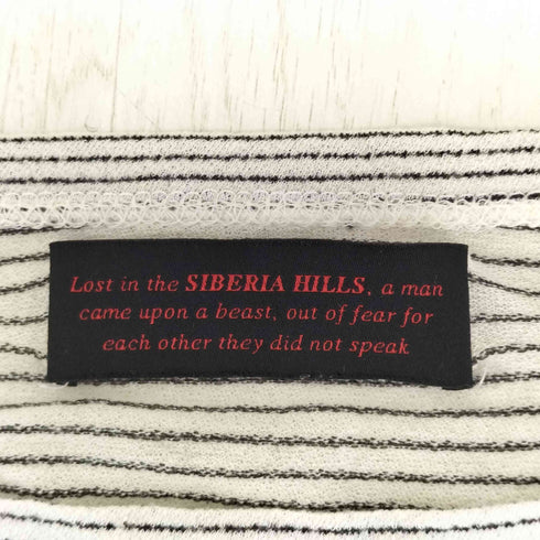 Siberia Hills L/Sボーダーカットソー メンズ import:L