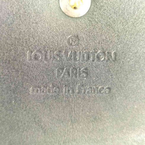 ルイヴィトン LOUIS VUITTON ポルトモネビエカルトクレディ ヴェルニ 三つ折り財布 メンズ