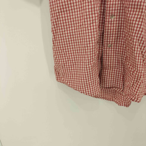 カルバンクラインジーンズ Calvin Klein Jeans フロントポケット チェック柄 S/S シャツ メンズ import:L