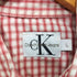 カルバンクラインジーンズ Calvin Klein Jeans フロントポケット チェック柄 S/S シャツ メンズ import:L