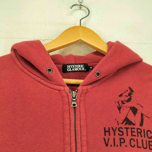 ヒステリックグラマー HYSTERIC GLAMOUR 両面プリントジップパーカー メンズ M