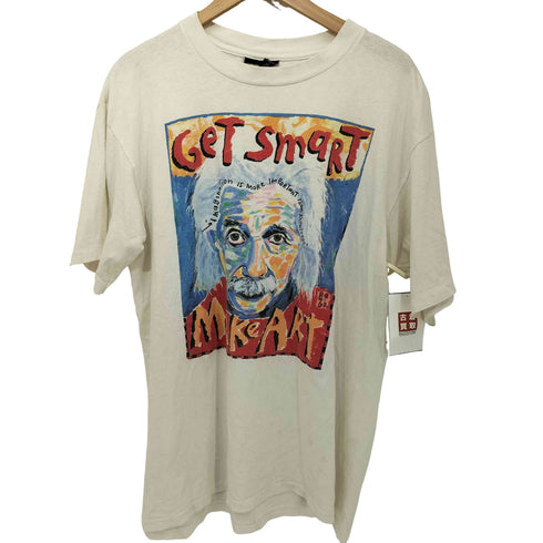 YOUR HEAD GOES HERE 90S フレッドバブ アートT プリントT S/S メンズ import:L